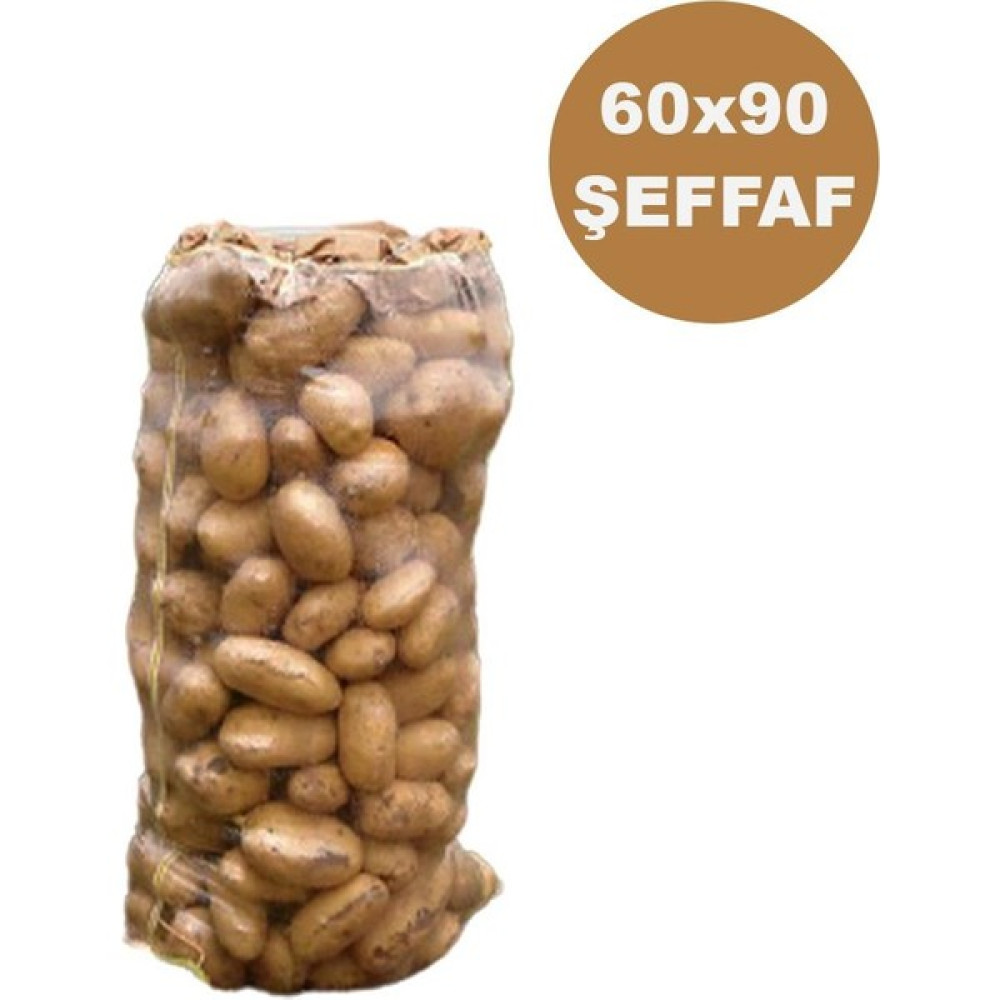 Pidok Şeffaf Çuval, Cam Çuval, Patates Çuvalı (Adet Seçiniz) - 100 Adet Nalburiye & Hırdavat Fiyatı