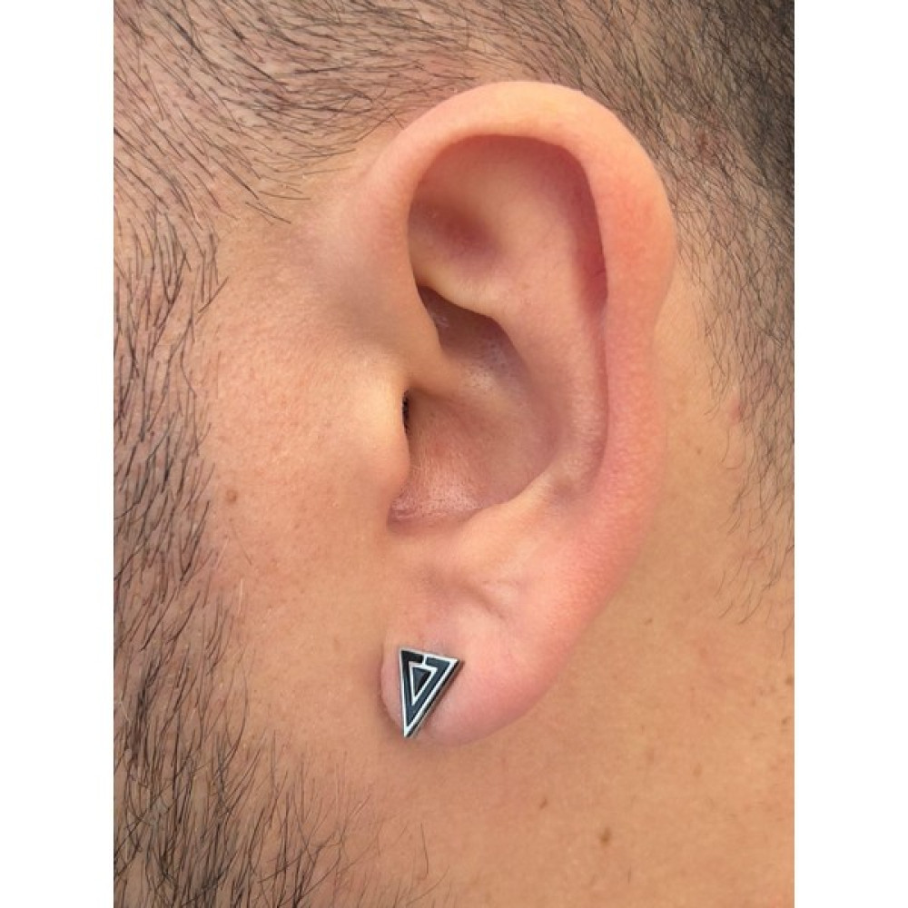 Piercing Market Erkek Çelik Siyah Mineli Küpe Küpeler Fiyatı