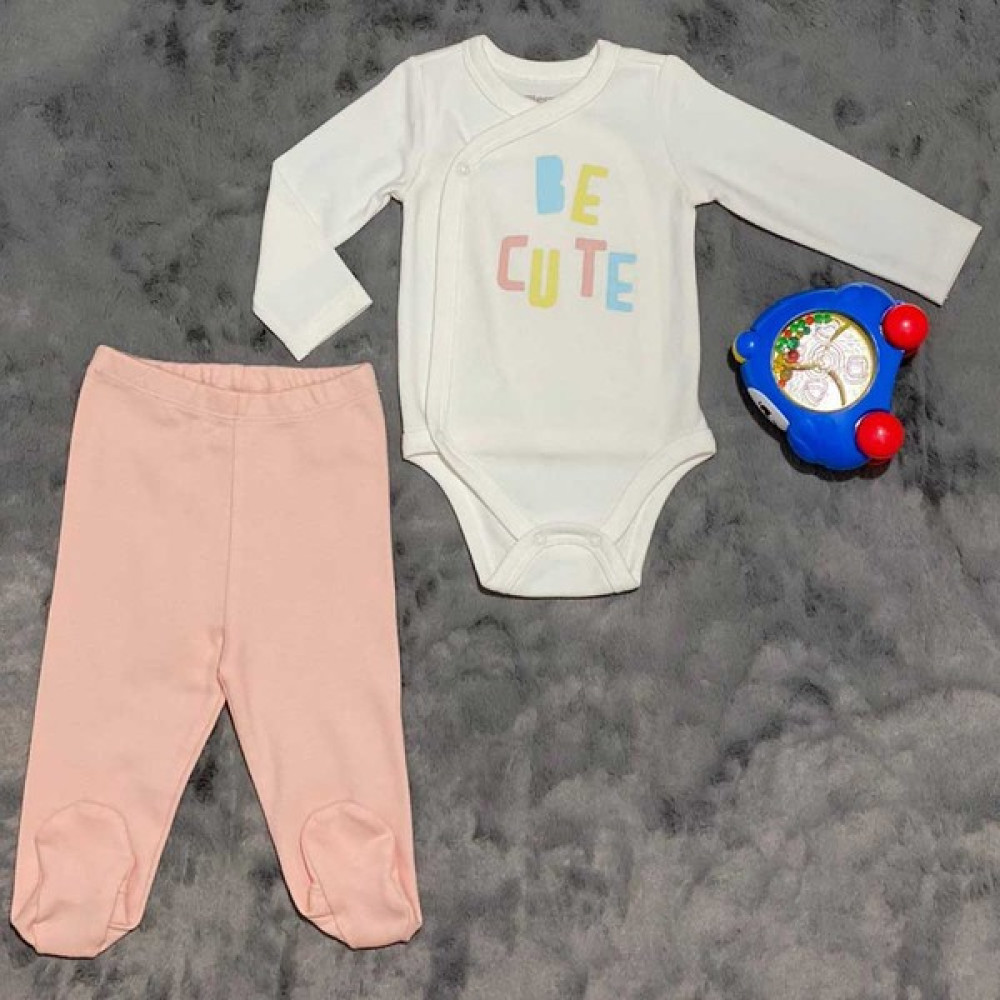 Pieros Baby 0007 Kız Bebek 2'li Takım Bebek Giysi Takım Fiyatı