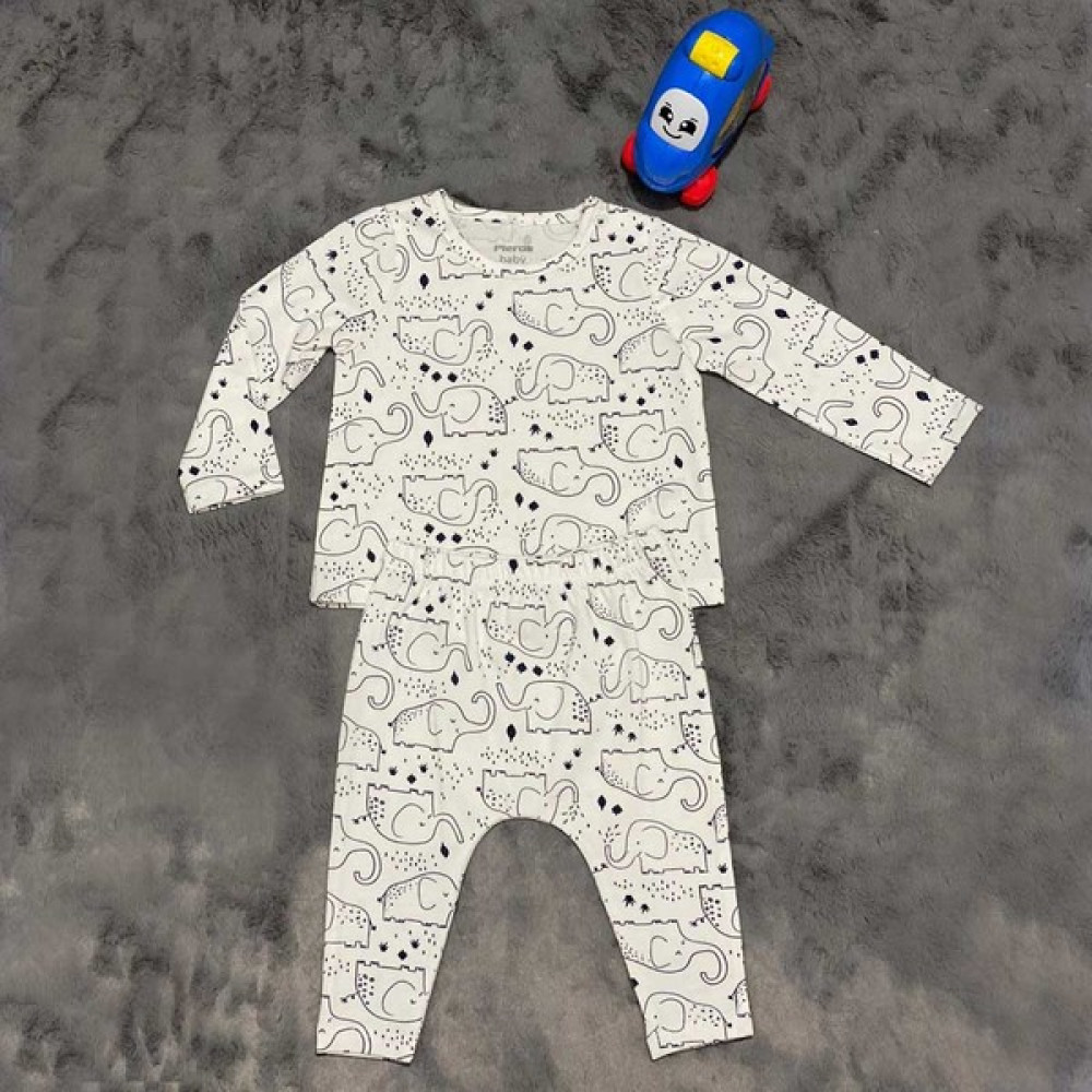 Pieros Baby 0011 Erkek Bebek 2'li Takım Bebek Giysi Takım Fiyatı