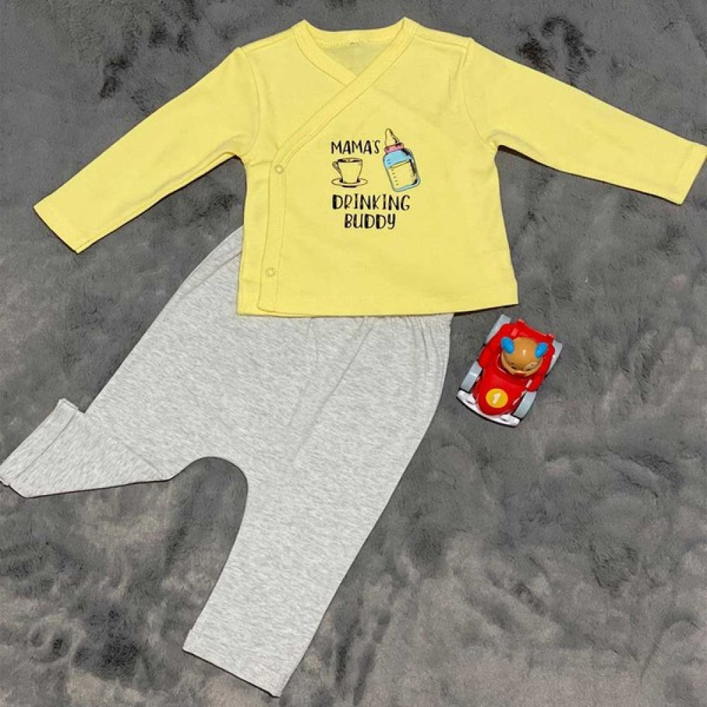Pieros Baby 0028 Erkek Bebek 2'li Takım Bebek Giysi Takım Fiyatı