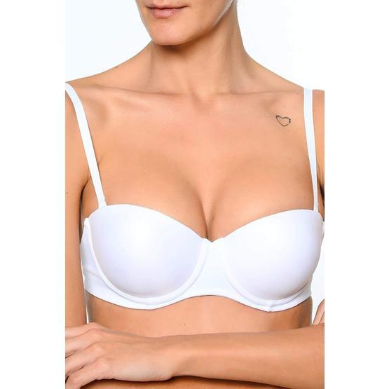 Pierre Cardin 1-6-6026 232-006026 Beyaz Destekli Straplez Tek Kadın Sütyen Sütyen Fiyatı