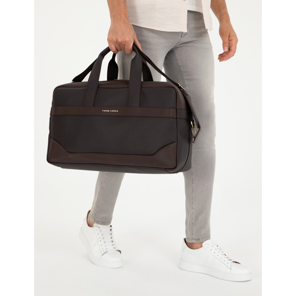 Pierre Cardin Erkek Erkek Kahverengi Spor Seyahat Çantası 50296025-VR029 Erkek Spor Çanta Fiyatı