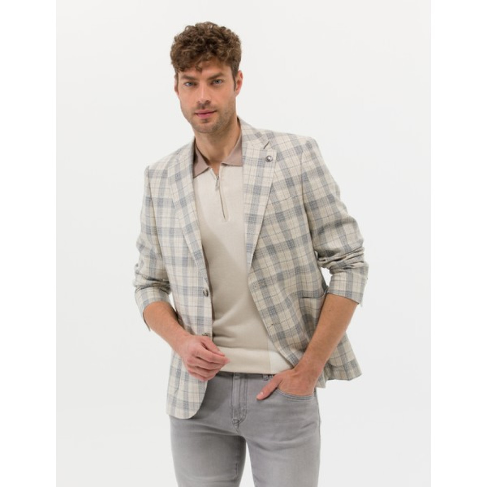 Pierre Cardin Erkek Gri Ekose Spor Ceket 50264607-VR024 Erkek Ceket Fiyatı