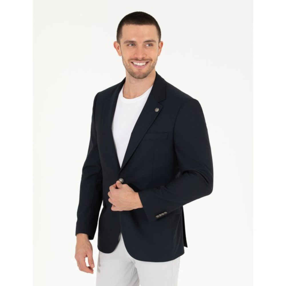 Pierre Cardin Erkek Lacivert Ceket 50275546-VR033 Erkek Ceket Fiyatı