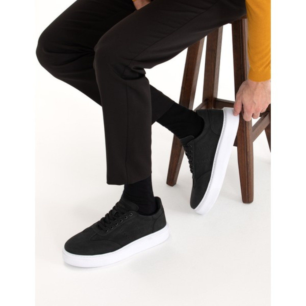 Pierre Cardin Erkek Siyah Casual Ayakkabı 50269207-VR046 Erkek Günlük Ayakkabıları Fiyatı