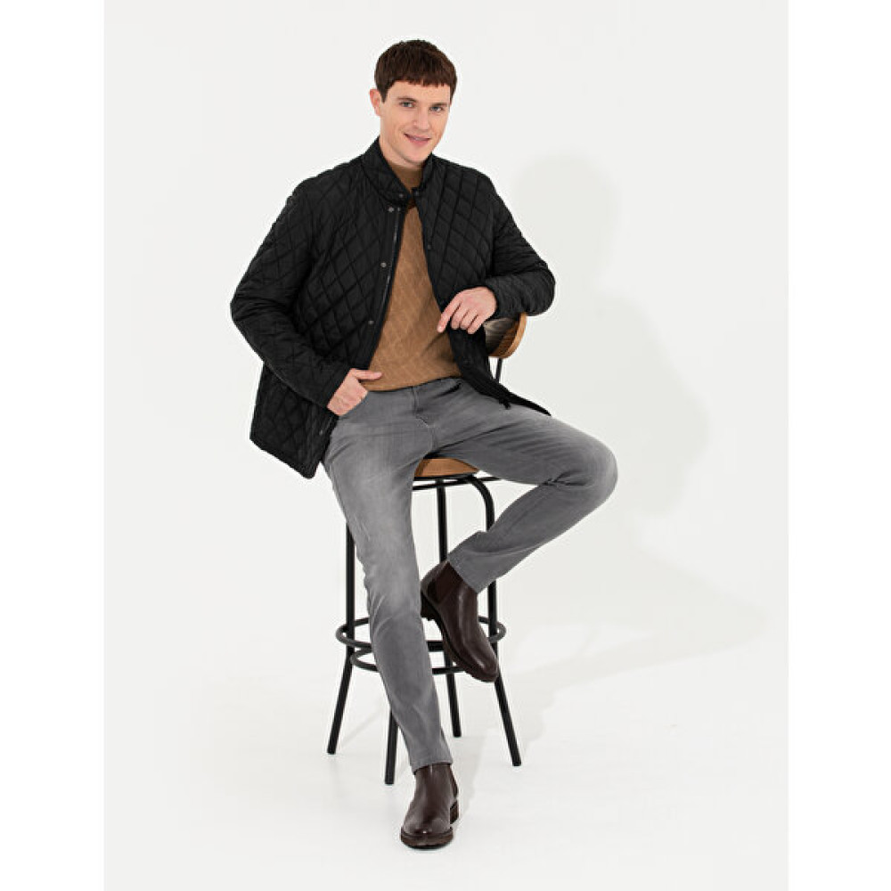 Pierre Cardin Erkek Siyah Mont 50262158-VR046 Erkek Mont Fiyatı