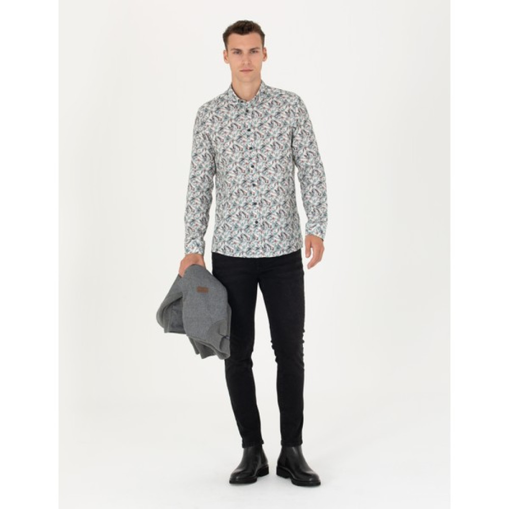 Pierre Cardin Erkek Siyah Slim Fit Jean Pantolon 50280200-VR046 Erkek Jeans / Kot Pantolon Fiyatı