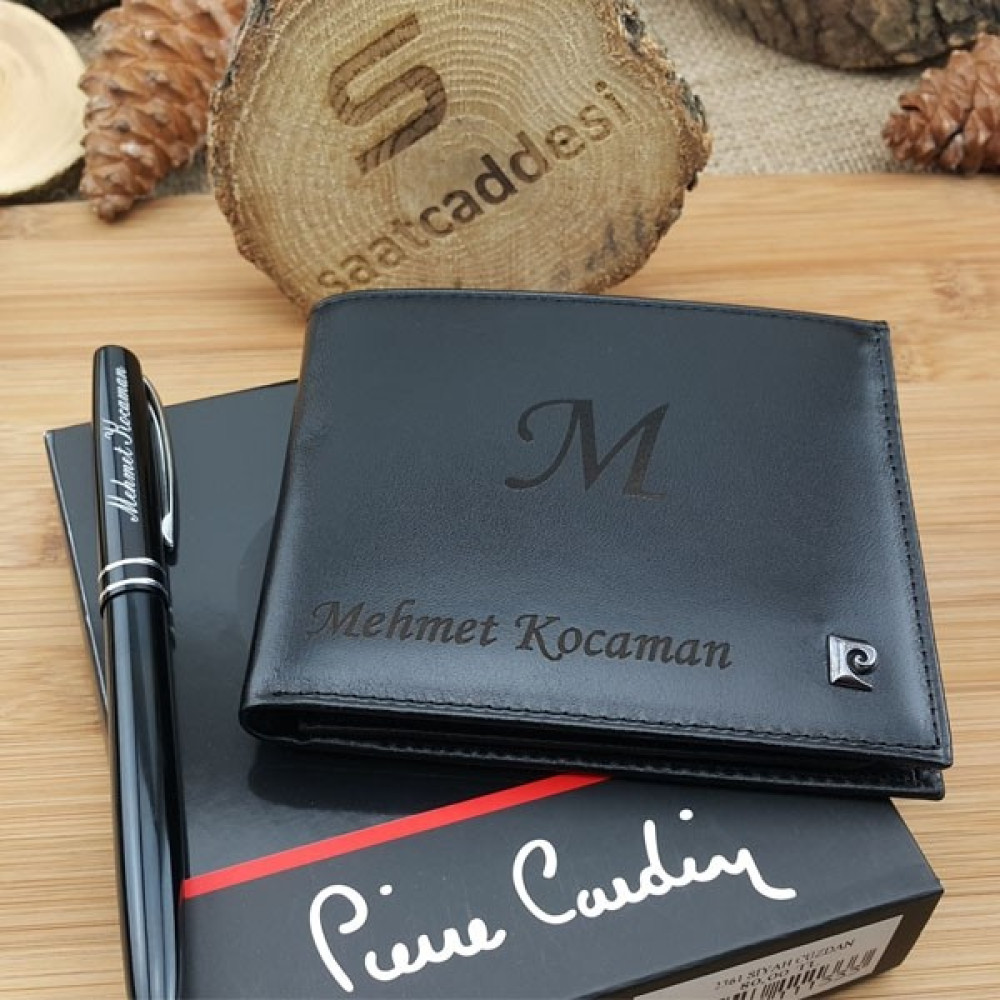 Pierre Cardin İsme Özel Erkek Deri Cüzdan ! Erkek Cüzdan Fiyatı