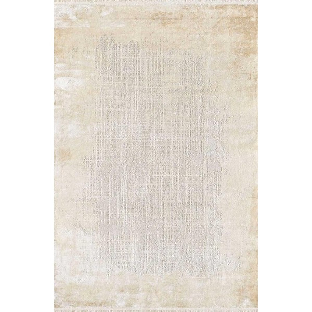Pierre Cardin Magnifique MQ25G Bej Krem Vizon Modern Saçaklı Halı - 80 x 300 cm - Renkli Salon Halısı Fiyatı