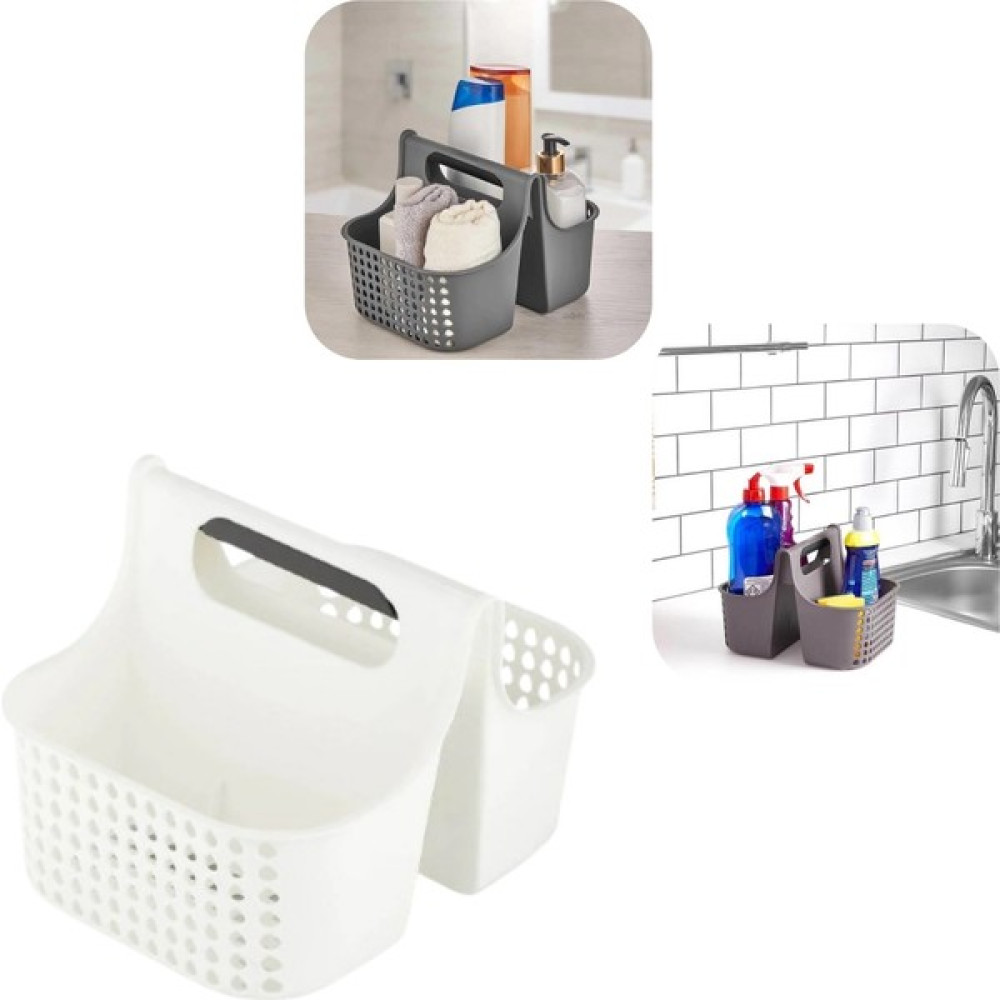Piev Banyo Mutfak Duş Lavabo Tezgâh Düzenleyici Iki Bölmeli Organizer Beyaz Saklama Kapları Fiyatı