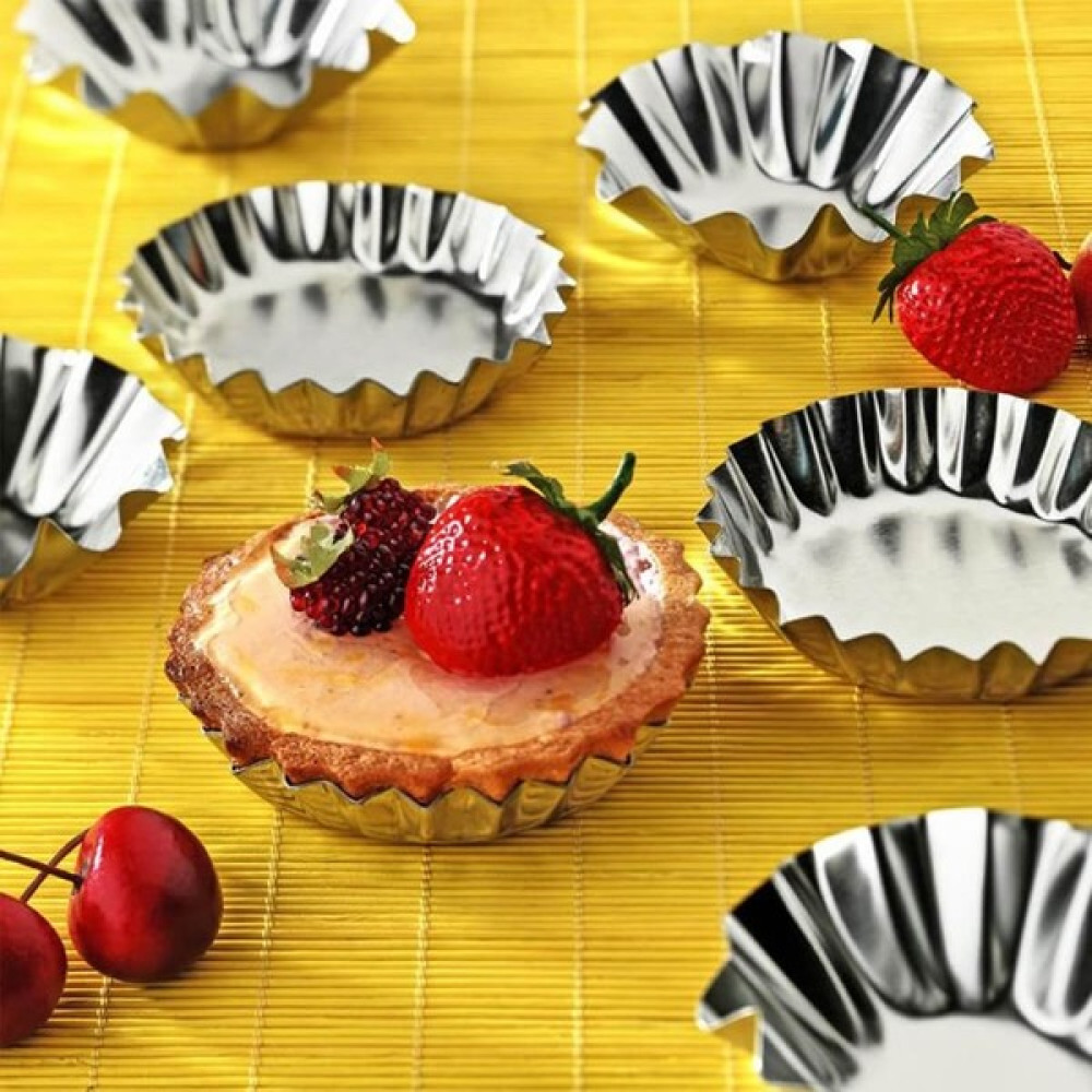 Piev Metal Midi Kek Muffin Kalıbı 6 Lı Kek Kalıpları Fiyatı
