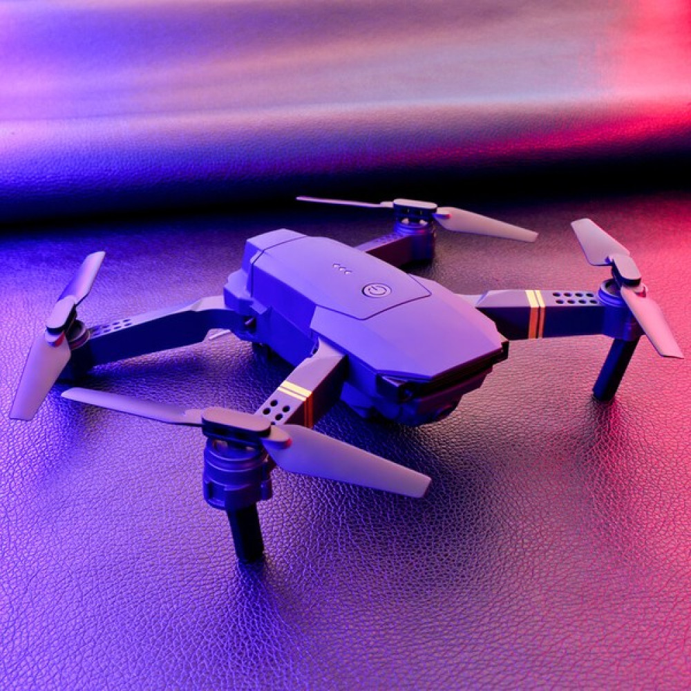 Piha Yeni E58 Hd 720P Wi-Fi Çift Kameralı Katlanabilir Drone Orjinal Taşıma Çantalı 1 Bataryalı - Siyah Drone Fiyatı