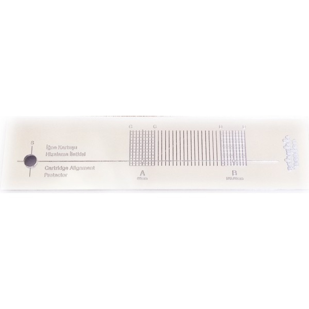 Pikap Kartuş Hizalama Iletkisi (Protractor) Pikap & Aksesuarları Fiyatı