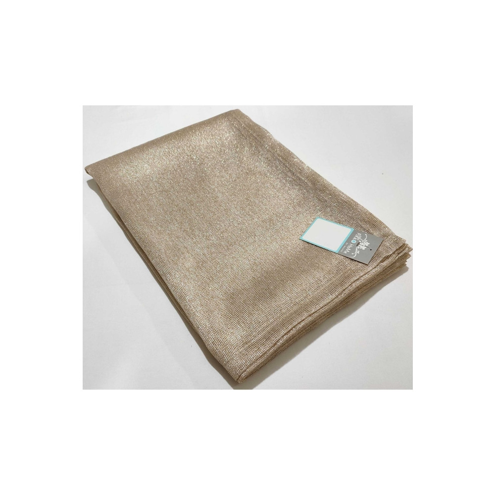 PİKKO HOME 145*220 Cm Altın Sim Ince Parti Masa Örtüsü 220 x 145 Beden Masa Örtüsü Fiyatı