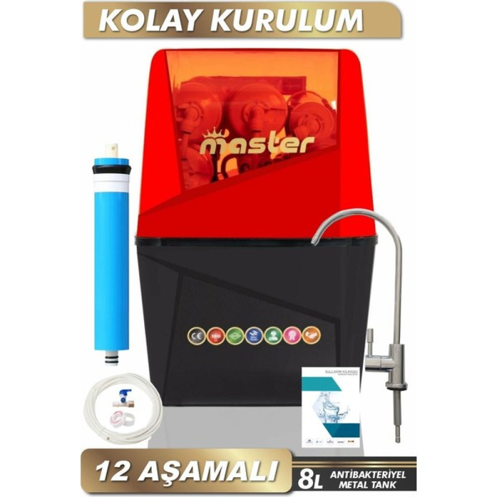 Piksel Aqua Master 12 Aşamalı Lg Membranlı Alkali Su Arıtma Cihazı Bahçe Makinesi Fiyatı