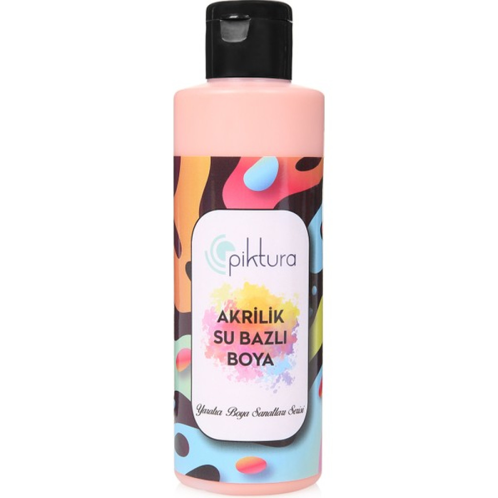 Piktura Su Bazlı Akrilik Boya 200 ml AR245 Masal Pembe İç Cephe Duvar Boyası Fiyatı