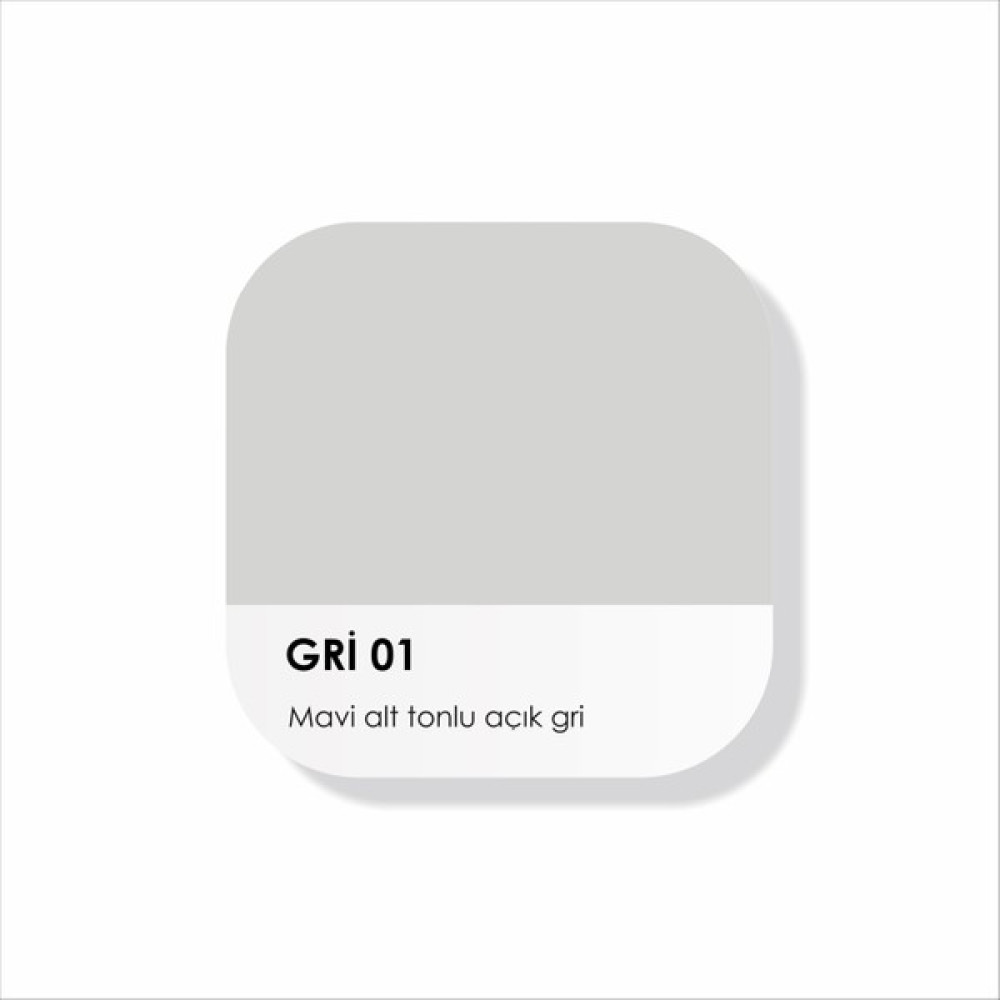 Piktura Su Bazlı Duvar Boyası Kullanım Hazır Küçük Ambalaj 200 Ml - 200ml - Gri 01 İç Cephe Duvar Boyası Fiyatı