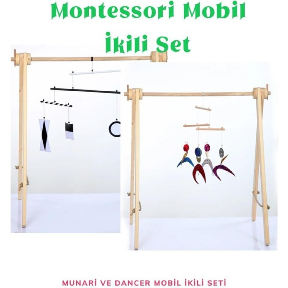 pikukid Montessori Dancer ve Munari Mobil Seti / Ikili Mobil Oto Boyaları Fiyatı