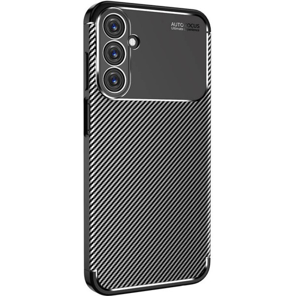 Pilanix Samsung Galaxy A25 Kılıf Karbon Desenli Lux Negro Silikon - Siyah Cep Telefonu Kılıfı Fiyatı