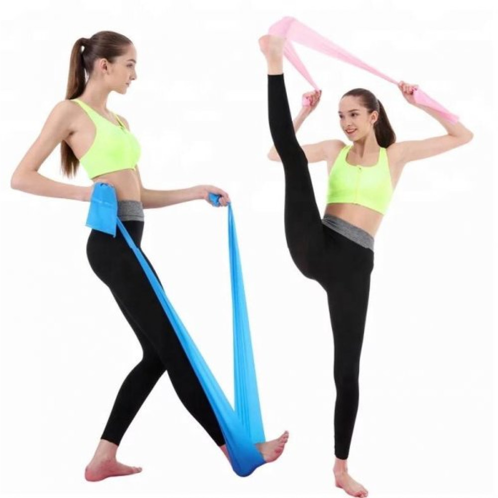 Pilates Bandi Jimnastik Plates Lastigi 120X15 Cm Egzersiz Aerobik Bant 1 Adet Mavi Pilates Aletleri Fiyatı
