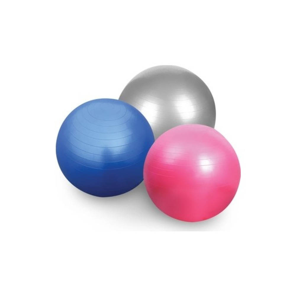 Pilates Topu 65CM - Şişirme Pombası Hediyeli Gri Pilates Fiyatı