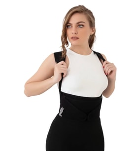 pilelistore Balenli Dik Duruş Kadın Ak4225 (Siyah) Bayan Korse Fiyatı