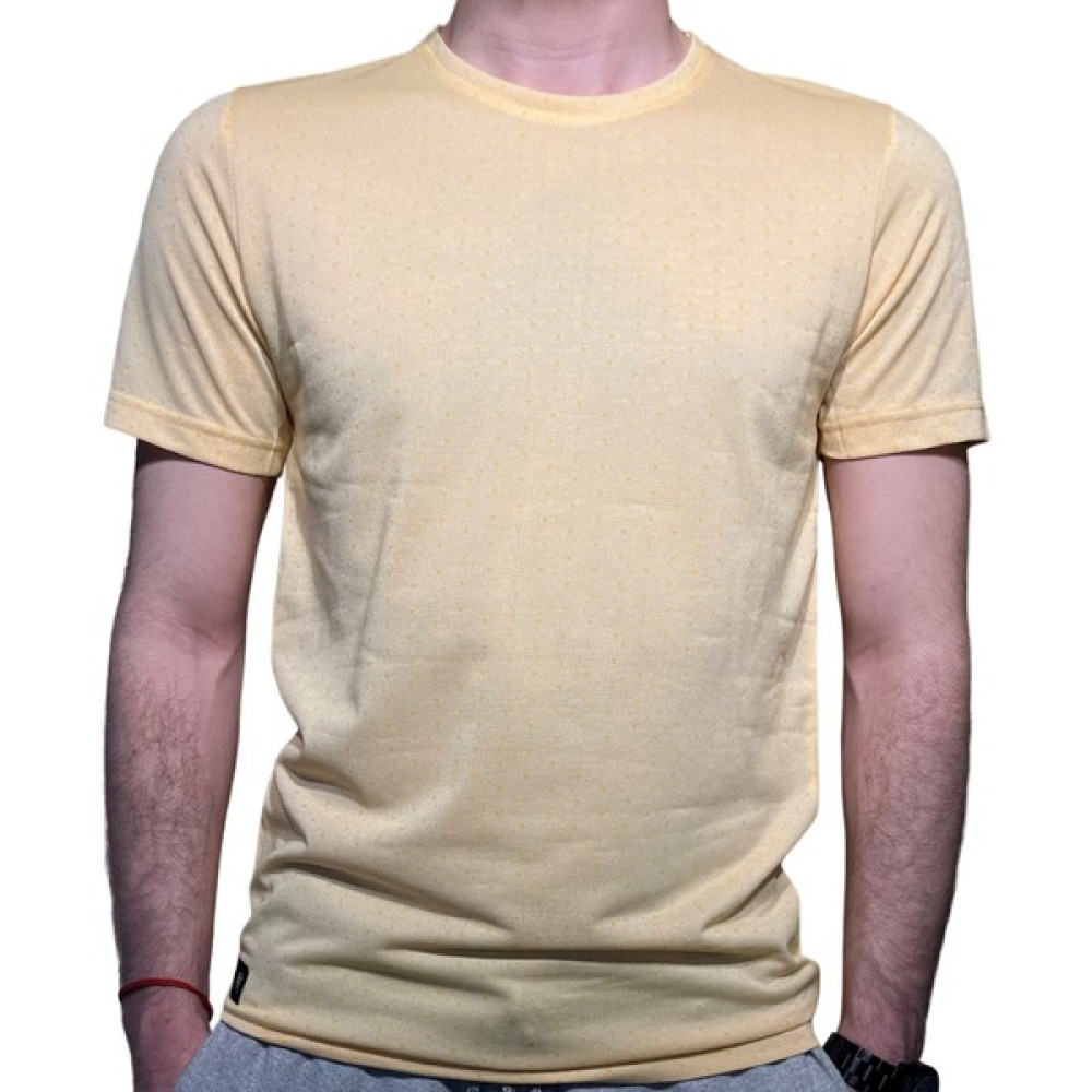 Pilito Desenli Causal T-Shirt Sarı Erkek T-shirt Fiyatı