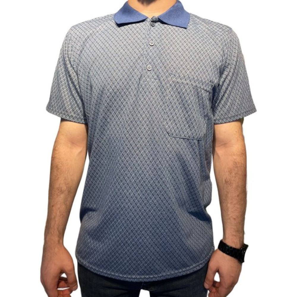 Pilito Polo Yaka Cepli Baba Tişörtü Mavi Erkek T-shirt Fiyatı