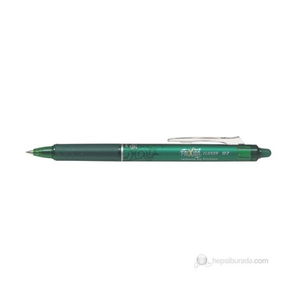 Pilot Frixion Ball Clicker 0.7 Silinebilir Roller Kalem Yeşil Jel Mürekkepli (Roller) Kalem Fiyatı