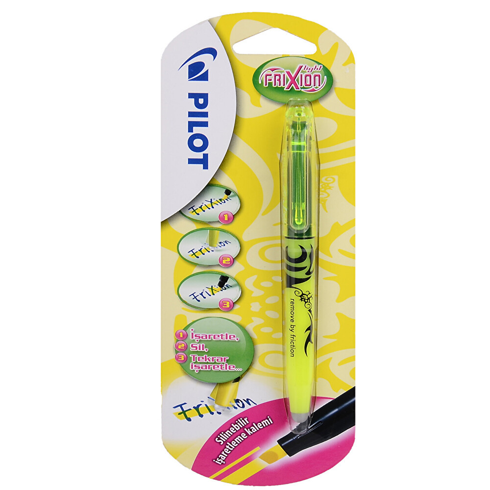 Pilot Frixion Light Silinebilir Sarı İşaretleme Kalemi Fosforlu Kalem Fiyatı