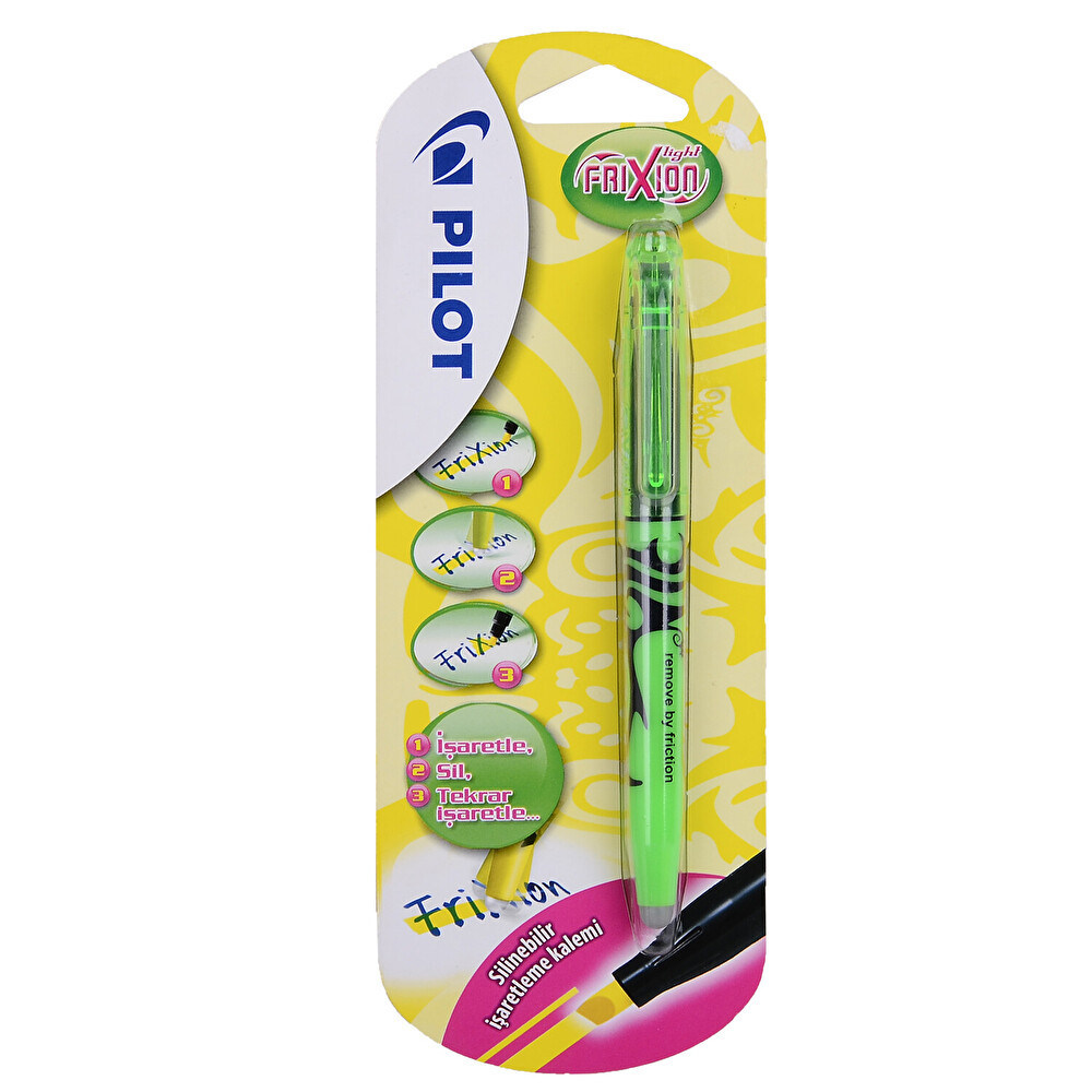 Pilot Frixion Light Silinebilir Yeşil İşaretleme Kalemi Fosforlu Kalem Fiyatı