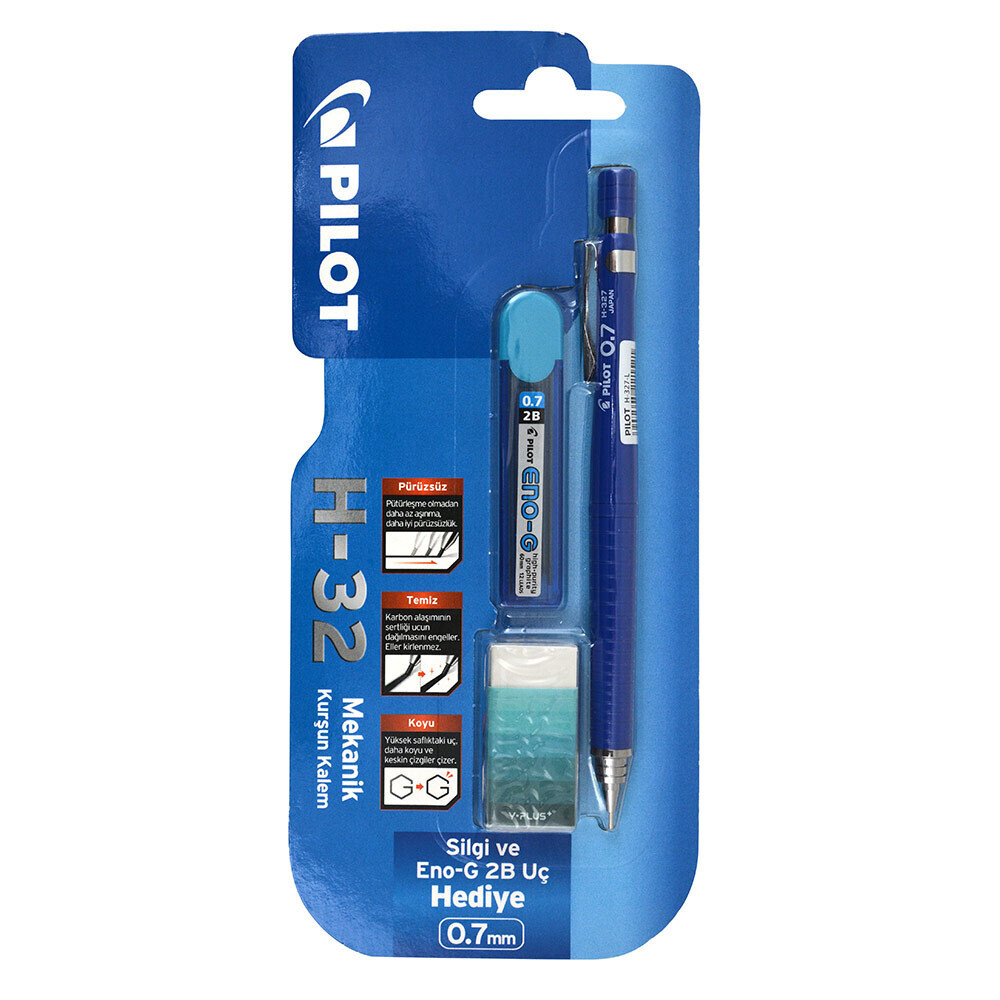 Pilot H32 Set Silgi Ve Uç Hediyeli Mekanik Kurşun (Versatil) Kalem Fiyatı