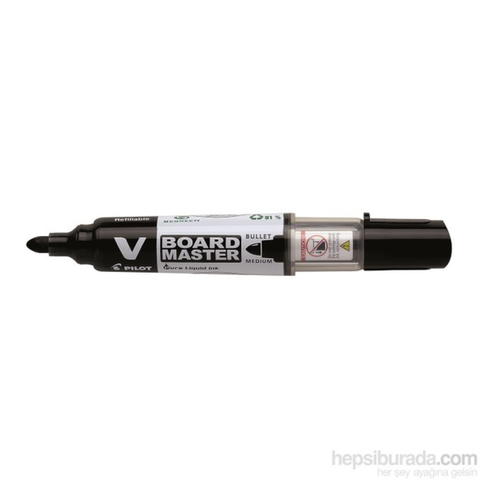 Pilot V-Board Master Yuvarlak Uç Siyah CD-DVD-Asetat Kalemi Fiyatı