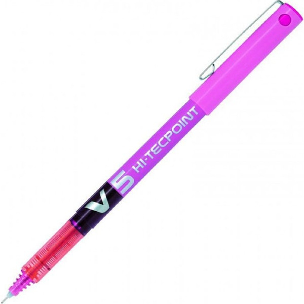 Pilot V5 Hi-Tecpoint 0.5 Pembe Bx-V5-P Jel Mürekkepli (Roller) Kalem Fiyatı