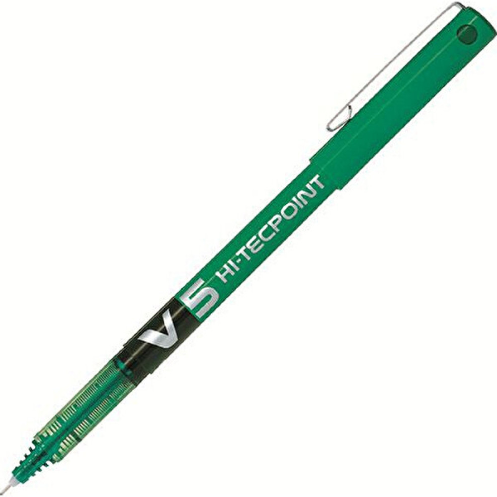 Pilot V5 Hi-Tecpoint Renk - Yeşil Jel Mürekkepli (Roller) Kalem Fiyatı