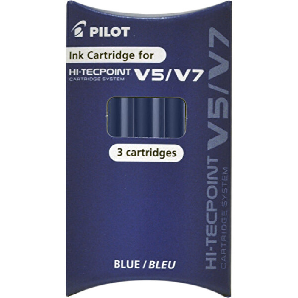 Pilot V7 Hi-Tecpoint Karuşlu Yedek 3'lü Mavi Jel Mürekkepli (Roller) Kalem Fiyatı