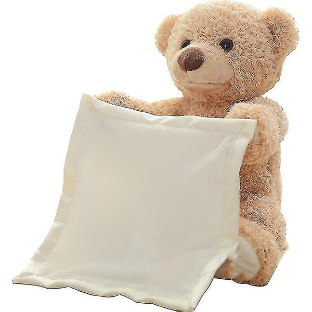Pilot Xinh Peek Bir Boo Teddy Bear Konuşan Hareketli Oyuncak - Kahverengi (Yurt Dışından) - Kahverengi - Beyaz Oto Boyaları Fiyatı