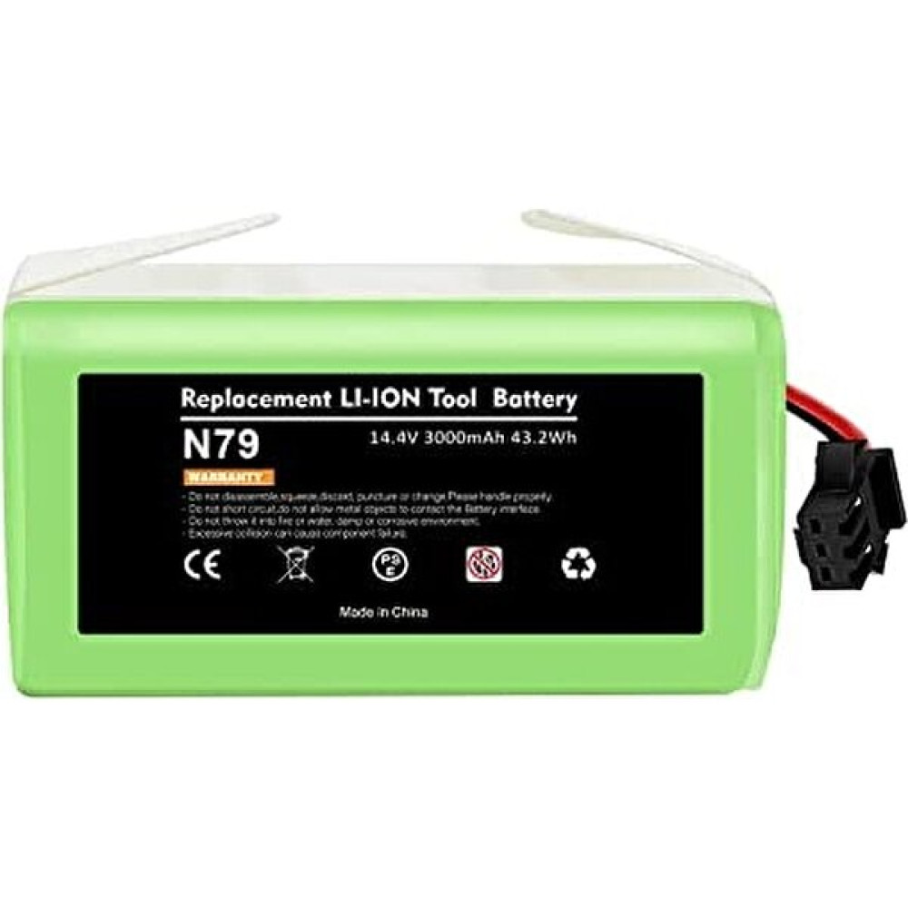 Pilpark Ecovacs Deebot N79 Robovac 11 11S 12 35C X500 14.4V 3000MAH Lion Pil Süpürge Batarya - 1 Adet Elektrikli Süpürge Aksesuarları Fiyatı