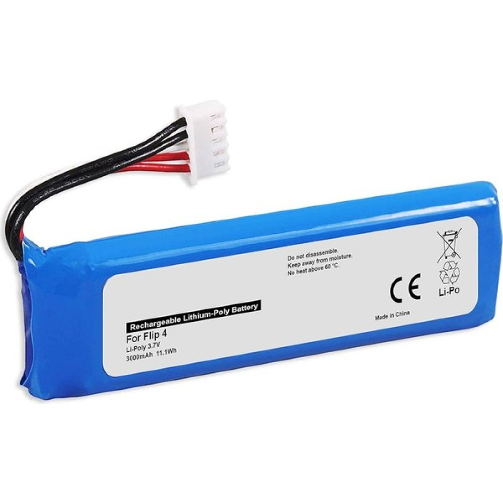 Pilpark Jbl Flip 4 Uyumlu 3,7 Volt 3000Mah Li-Polymer Pil Batarya - Mavi Normal & Şarj Edilebilir Piller Fiyatı