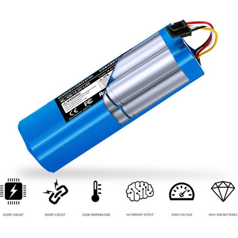 Pilpark Xiaomi Mi P2008-4S2P-MMBK 6000MAH Süpürge Batarya Robot Süpürge 1t Dreame D9 F9 L10PRO L10PLUS S10 - 1 Adet Elektrikli Süpürge Aksesuarları Fiyatı