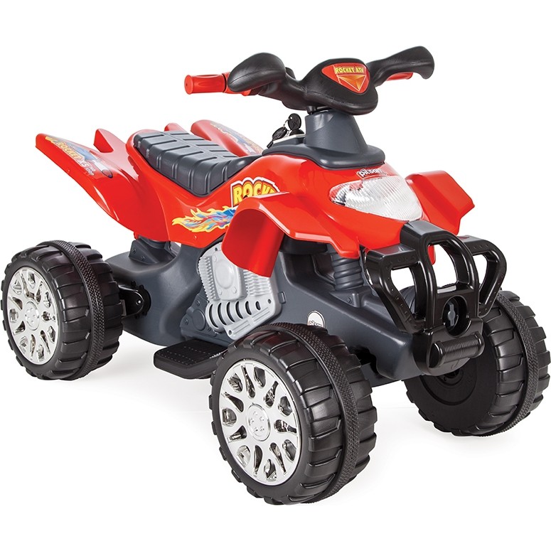 Pilsan PİLSAN AKÜLÜ ATV 12 V ROCKET KIRMIZI Tek Kişilik 35 kg Taşıma Kapasitesi ile Eğlenceli - Kırmızı Diğer Fiyatı