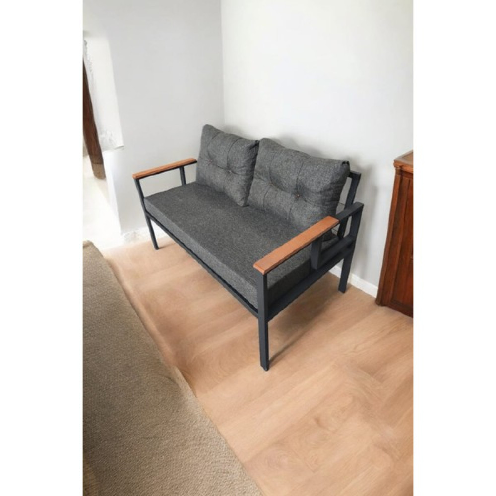 Pimango Pi Elize Tekli Bahçe Mobilyası,Balkon Mobilyası 2'Li 60x120cm Antrasit Oto Boyaları Fiyatı