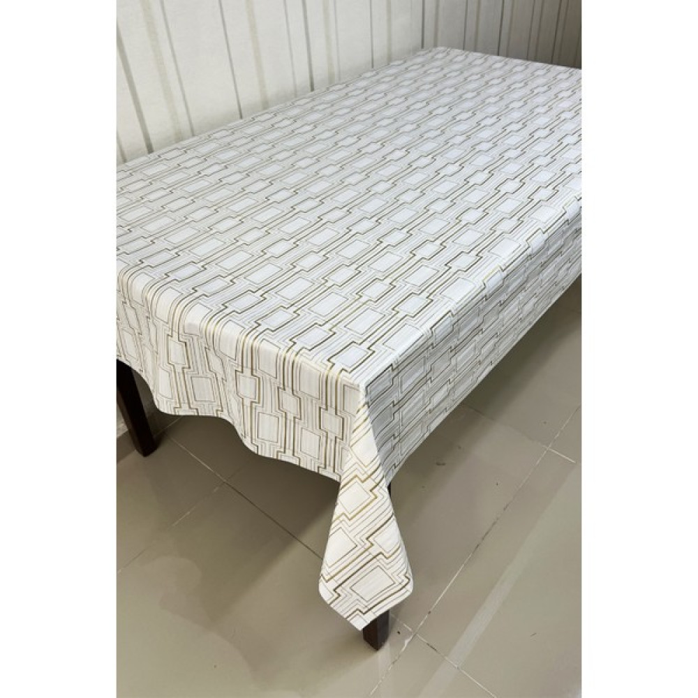 Pimula Home Elyaf Astarlı Pvc Silinebilir Dertsiz Muşamba Masa Örtüsü - 140 x 100 cm - Sarı Masa Örtüsü Fiyatı