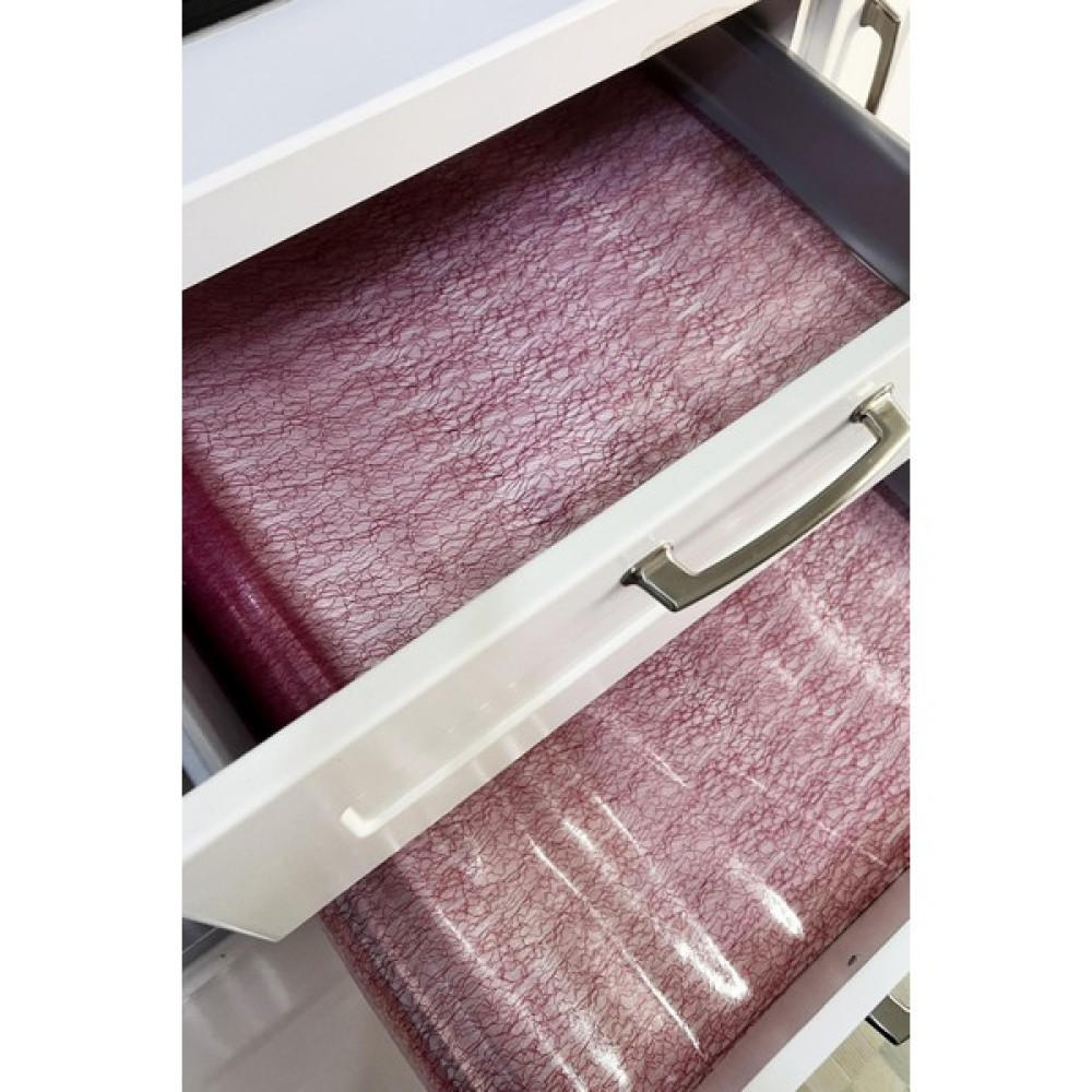 Pimula Home Şeffaf Pvc Kaymaz Kaydırmaz Buzdolabı, Dolap ve Çekmece Içi Raf ÖRTÜSÜ_1003-B - Kırmızı - 45 x 150 cm Masa Örtüsü Fiyatı