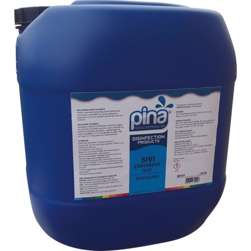 Pina Havuz Çöktürücü (10KG) Havuz Kimyasalı Oto Boyaları Fiyatı