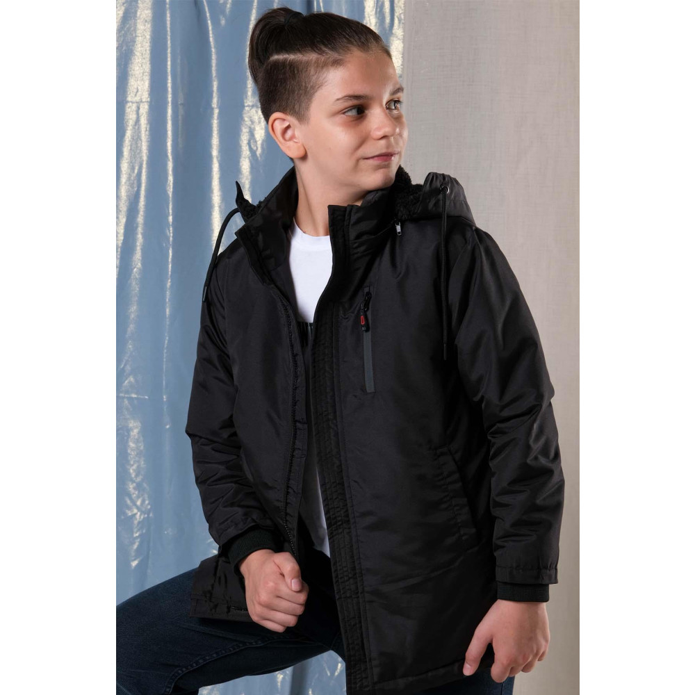 Pina Kids Erkek Çocuk Kalın Uzun mont 9-10 Yaş Beden Bayan Mont Fiyatı