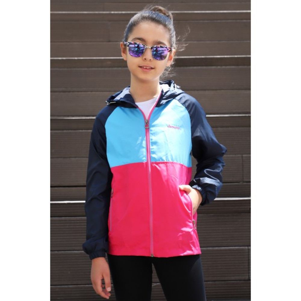 Pina Kids Kız Çocuk Kapüşonlu Yağmurluk 7-11 Yaş Kız Çocuk Yağmurluk Fiyatı