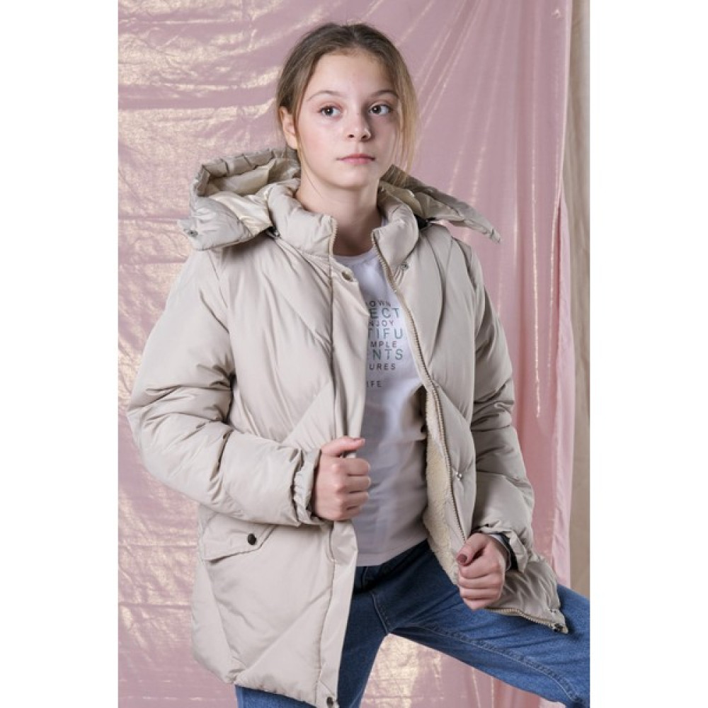 Pina Kids Kız Çocuk Yumuşak Dolum Içi Kürklü Kalın Mont Kız Çocuk Mont Fiyatı