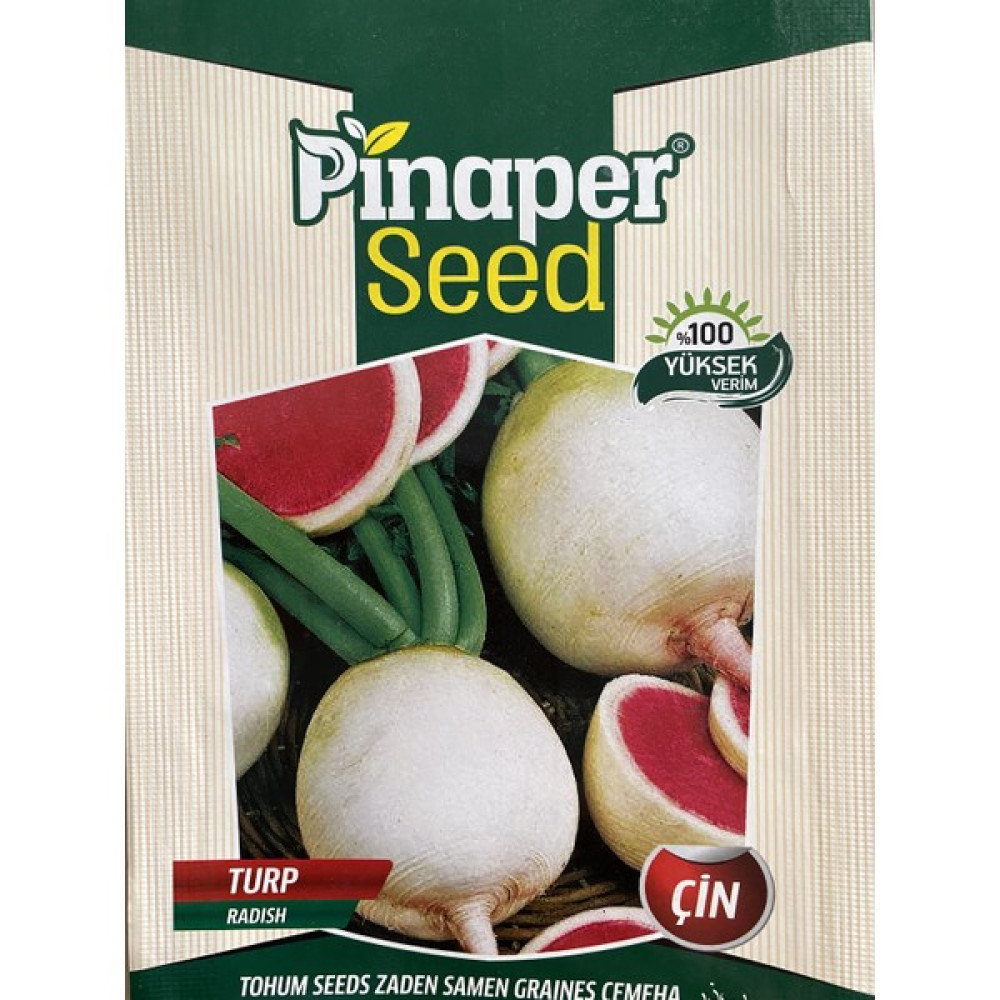 Pinaper Seed Turp Tohumu Çin Turp 10 gr Tohum Fiyatı